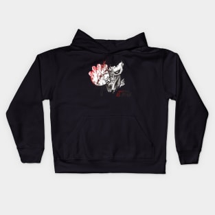 Devil's Skull - Your Time is Done Kids Hoodie